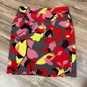 Multi color skirt Size 8